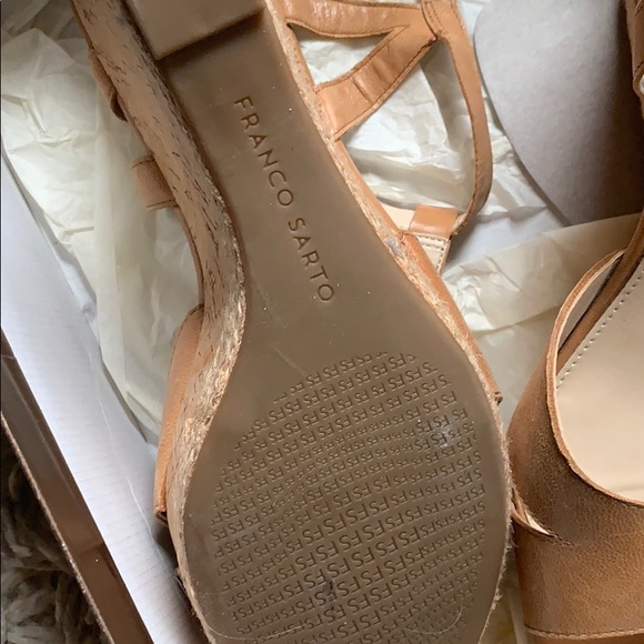 Franco Sarto Summer Heel Wedges size 11 - Picture 3 of 3